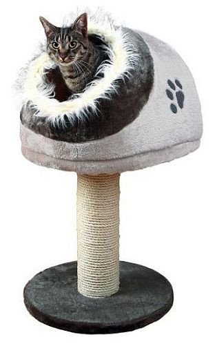 Домик TRIXIE "Minou" для кошки, 72 см, тёмно-серый, светло-серый