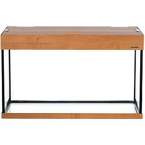 Аквариум LUX П264 прямой, с крышкой и светильником Т8 2×38 Вт, ольха, 264 л