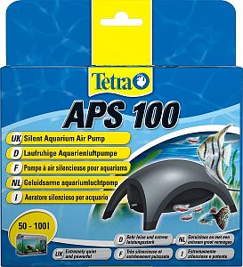 Tetratec APS 100 компрессор для аквариума, черный, 100 л/ч