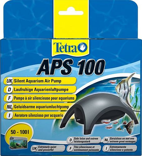 Tetratec APS 100 компрессор для аквариума, черный, 100 л/ч