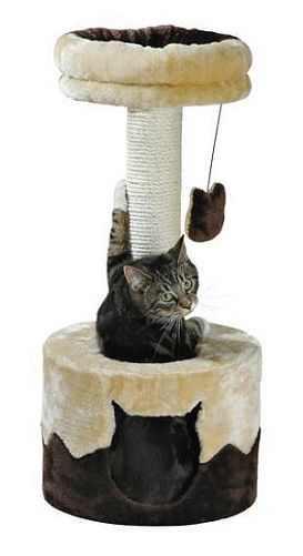 Домик TRIXIE "Nuria" для кошки, 71 см, коричневый, бежевый