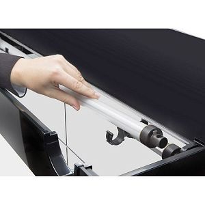 Аквариум Aquael GLOSSY 100 D&N, белый, LT 14W SUNNY D&N 2.0−2 шт., 215 л