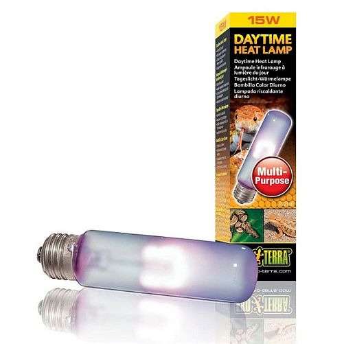 Лампа неодимовая дневного света Exo Terra Daytime Heat lamp для рептилий, 15 Вт