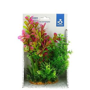Композиция Prime из пластиковых растений PR-60204, 20 см