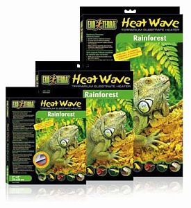 Exo Terra коврик для рептилий с обогревом «Джунгли», 12 Вт, 27,9×43,2 см