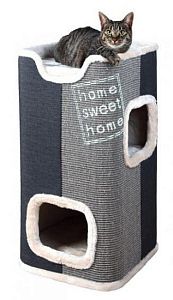 Домик-башня TRIXIE «Jorge» для кошки, 78 см, серый, антрацит