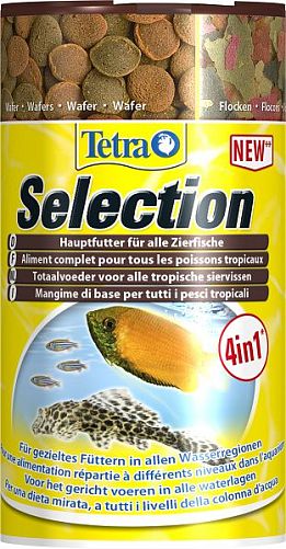 Корм для рыб Tetra Selection для всех видов рыб, смесь, 100 мл
