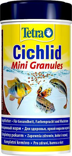 TetraCichlid Mini Granules корм для небольших цихлид, гранулы 250 мл