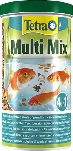 TetraPond MultiMix корм для всех видов прудовых рыб, смесь 1 л