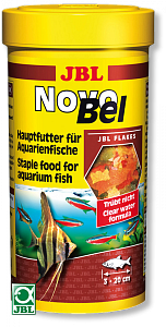 JBL NovoBel основной корм для аквариумных рыб, хлопья 100 мл