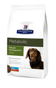 Диета Hill’s Prescription Diet Metabolic Mini для коррекции веса собак мелких пород, 1,5 кг
