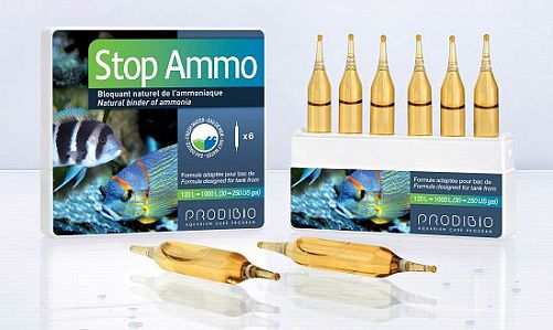 PRODIBIO Stop Ammo препарат для нейтрализации аммиака в морской и пресной воде, 6 шт.