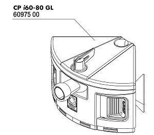 JBL Голова в сборе для внутренних фильтров JBL CristalProfi greenline, арт. 6 097 500
