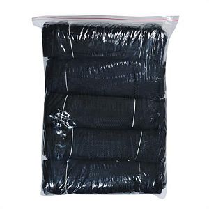 Мешок для фильтра Naribo на молнии, крупная сетка, черный, 25×30 см, 100 шт.