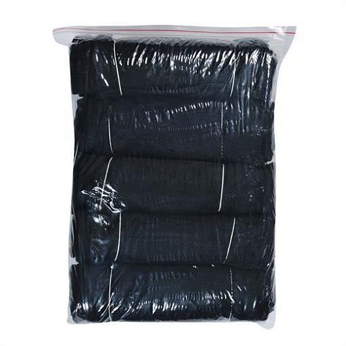 Мешок для фильтра Naribo на молнии, крупная сетка, черный, 25х30 см, 100 шт.