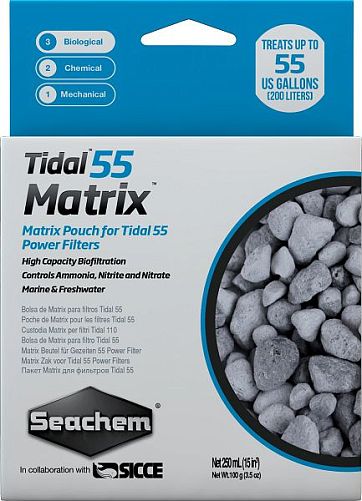 Наполнитель Seachem Matrix для рюкзачного фильтра Seachem Tidal 55