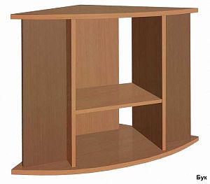 Подставка без дверок Biodesign ДИАРАМА 200&nbsp;черная шагрень, влагостойкая плита ЛДСП 16/22&nbsp;мм, 71х71&times;74&nbsp;см