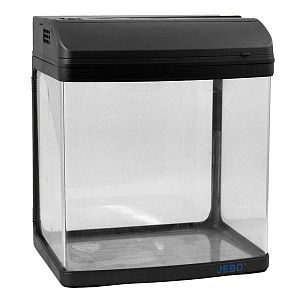 Аквариум Jebo 35 л, графит, 380х270×460 мм