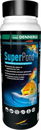 Dennerle SuperPond универсальное средство для ухода за водой в садовом пруду, 500 г