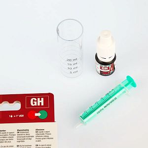 Экспресс-тест JBL ProAquaTest GH для определения общей жёсткости пресной воды