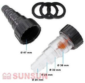 Фильтр прудовый напорный SUNSUN CPF-280&nbsp;с&nbsp;UV-стерилизатором, 20&nbsp;л, 9000&nbsp;л/ч, UV-11&nbsp;Вт