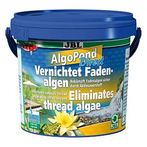 JBL AlgoPond Direct препарат для борьбы с нитчатыми водорослями в садовом пруду, 2,5 кг