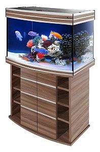 Морской аквариум с тумбой STELLEX AQUA 135, 135 л, 81x41×132 см