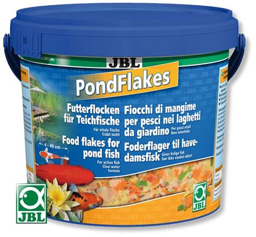 JBL Pond Flakes корм для прудовых рыб, хлопья, 1000 мл