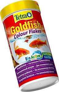 Tetra Goldfish Color Flakes корм для яркого окраса золотых рыбок, хлопья 250&nbsp;мл
