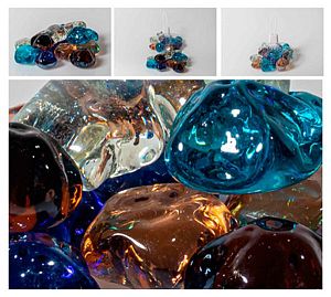 Марблсы Barbus в сетке МИКС звёздочки 17−19 мм, 200 г