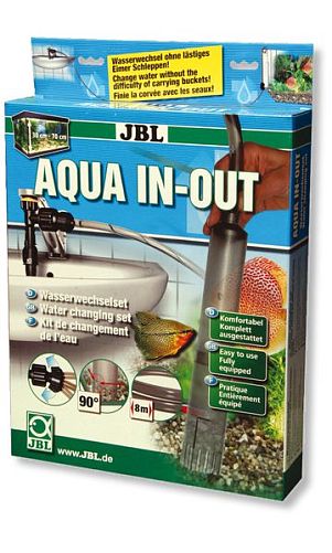 Система для подмены воды в аквариуме JBL Aqua In-Out, новая модификация, арт. 6143000