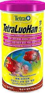 TetraLuo Han Large Pellets специальный корм для цихлид фловерхорнов, гранулы 1&nbsp;л