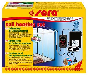 Sera soil heating set донный нагреватель с регулируемым контроллером для пресноводных аквариумов