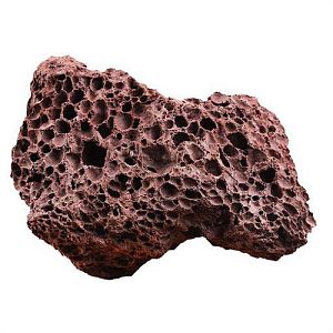 Камень PRIME Красный Вулканический S 5−10 см, 20 кг