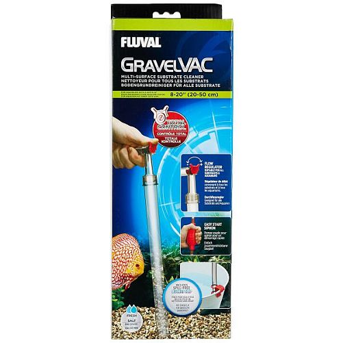 Сифон для чистки грунта Fluval GravelVAC Multi-Substrate Cleaner (S/M), высота 50.8 см