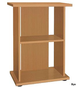 Подставка без дверок Biodesign РИФ 100&nbsp;чёрная шагрень, влагостойкая плита ЛДСП 16&nbsp;мм, 56х44&times;74&nbsp;см