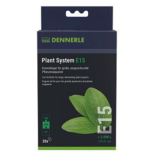 Добавка железа Dennerle Plant System E15 профессиональная высококонцентрированная, 20 таблеток