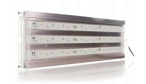 Светильник LED SunSun для морского аквариума 580&minus;750&nbsp;мм, анодированный алюминий, 28&nbsp;Вт