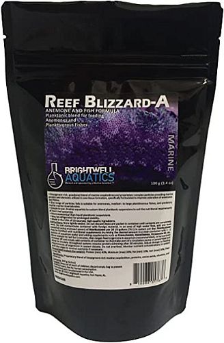 Планктон Brightwell Aquatics ReefBlizzard-A для кораллов и морских рыб, 100 г