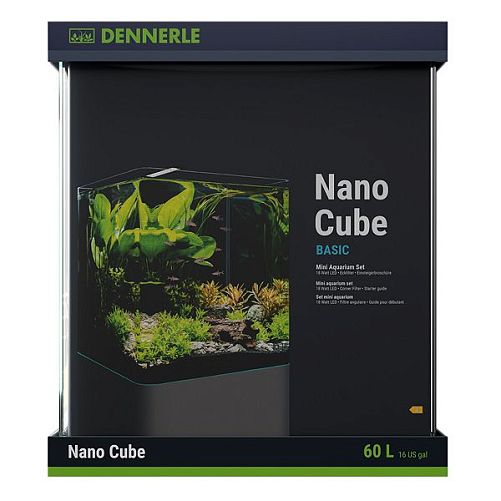 Аквариум Dennerle Nano Cube Basic с фильтром и освещением, 60 л