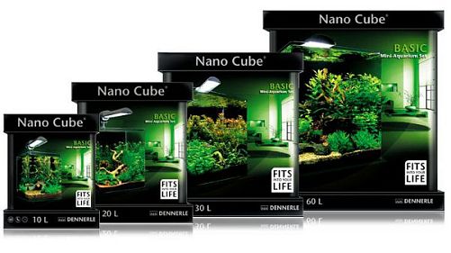 Нано-аквариум Dennerle NanoCube Basic 60 Style LED L с базовым комлектом и светильником, 60 л