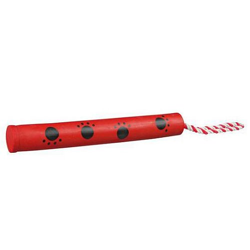 Игрушка TRIXIE "Бита на веревке" для собак, 25 см, 30 мм