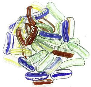 Грунт PRIME стеклянный, цветные палочки, 200&nbsp;г