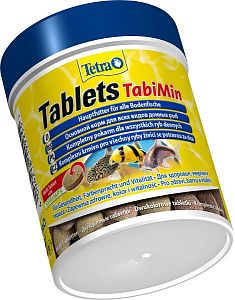 TetraTablets TabiMin основной корм для сомов и донных рыб, таблетки 275 шт.