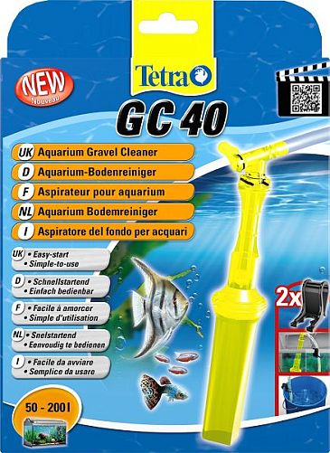 Tetratec GC 40 очиститель грунта средний для аквариумов 50-200 л