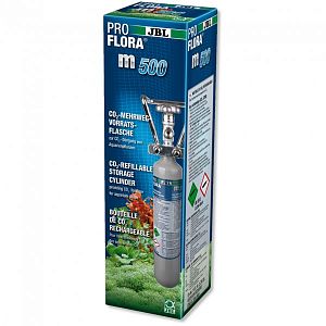 JBL ProFlora m<sup>500</sup> SILVER пополняемый CO2-баллон для JBL ProFlora, 500 г, серебристый