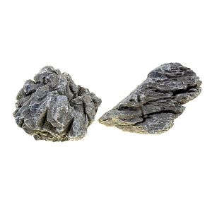 Декорация природная камень серый Лао, 10−20&nbsp;см