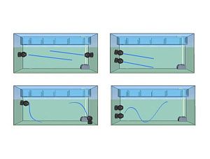 Перемешивающая помпа Jecod OW-25 с контроллером, 23 Вт, 8000 л/ч, ∅70×103