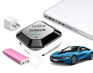 Компрессор SunSun CP-201 AC/DC регулируемый, 1,5 Вт, 5 л/мин