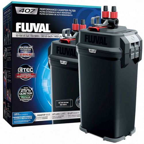 Фильтр внешний FLUVAL 407 до 500 л, 1450 л/ч